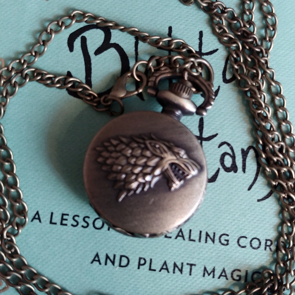 Stark Game of Thrones mini pocket watch